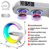 RGB Night Light Alarm Clock & Charging Station